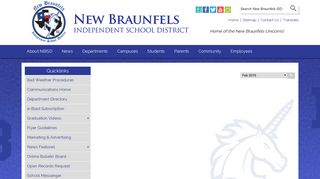 Extended hours for new elementary student ... - New Braunfels ISD