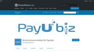 WooCommerce Addon for PayUbiz | WordPress.org