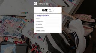PebblePad - Change your password