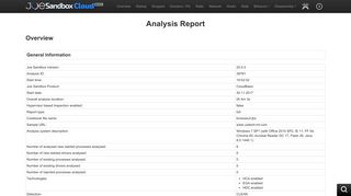 Automated Malware Analysis Report for www.usitech-int.com ...