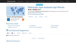 Mlifeinsider mgm employee login Results For Websites Listing