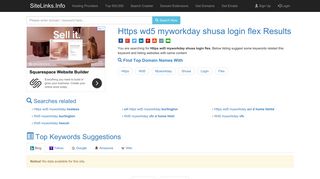 Https wd5 myworkday shusa login flex Results For Websites Listing