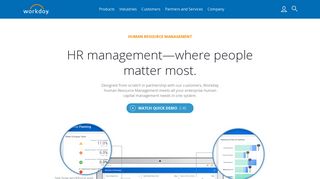Global HR Management System | Workday
