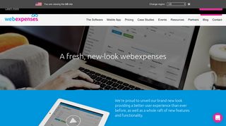 Fresh, new-look webexpenses | webexpenses