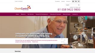 High quality chemical & forensic science services & advice - Chem ...
