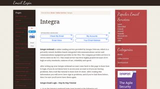 Integra Email Login – webmail.integra.net Sign In