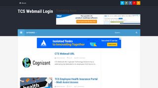 TCS Webmail Login