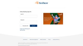 Online Banking Sign On - SunTrust Online Banking - SunTrust Bank