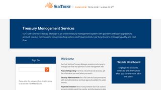 SunView Treasury Manager™ - SunTrust Bank