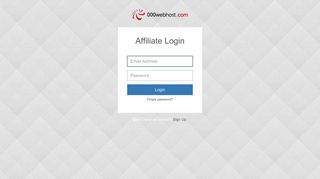 Affiliate Login - 000webhost.com