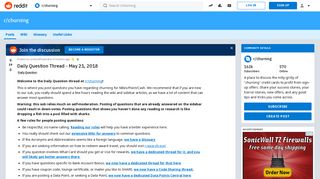 Daily Question Thread - May 21, 2018 : churning - Reddit