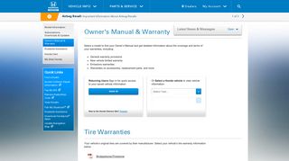 Owner's Manual & Warranty | Honda | Honda Owners Site