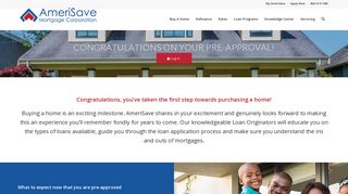 Your Pre-Approval - AmeriSave Mortgage Corporation