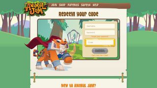 Animal Jam - Redeem Your Code