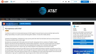 My experience with AT&T : ATT - Reddit
