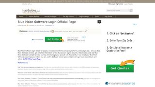 Blue Moon Software Login Official Page - Hajj Guides