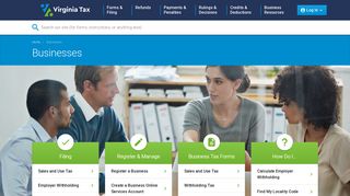 Businesses | Virginia Tax