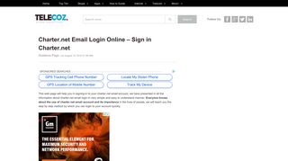 Charter.net Email Login Online – Sign in Charter.net - TeleCoz