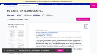DB 5.docx - MY TEXTBOOK SITE https/www.chegg.com/auth?action ...