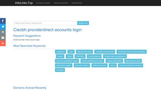 Ciecbh providerdirect accounts login Search - InfoLinks.Top