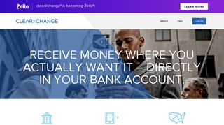 clearXchange | Receive payments by email or phone