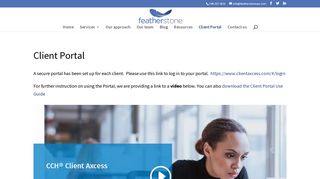 Client Portal - Featherstone CPA