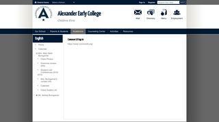 Common Lit log-in - Alexander County Schools