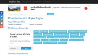 Compliance wire stryker logon Search - InfoLinks.Top