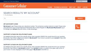 My Account - Consumer Cellular - The Best No Contract Cellphones ...