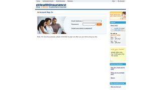 Account Sign In - Medicare Insurance Plans