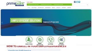 How to Enroll in Your EmployeeXperience® - Primepoint HRMS ...