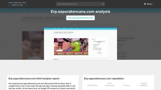 ERP Sapurakencana. Corporate ERP Portal | Delivering your ...