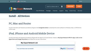 Install | All Devices | My Expat Network