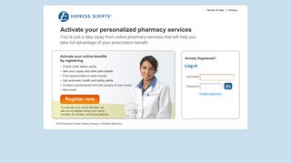 Welcome to Express Scripts - Personalized Pharmacy