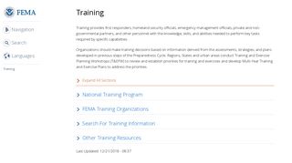 Training | FEMA.gov