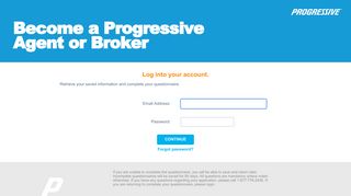 Login to your saved application. - Become a Progressive Agent or Broker