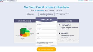 My Online Credit Scores