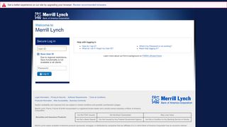 Login - Merrill Lynch