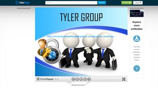 TYLER GROUP - ppt download - SlidePlayer