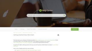 Getting Started: New Merchant : Groupon Goods Marketplace