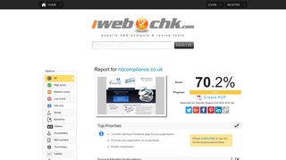 hbcompliance.co.uk | Website SEO Review and Analysis | iwebchk