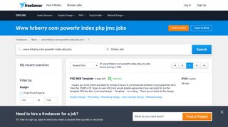 Www hrberry com powerhr index php jmc Jobs, Employment ...