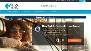 New York Point & Insurance Reduction Program (IPIRP) - I Drive Safely