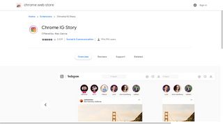 Chrome IG Story - Google Chrome