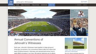 Conventions of Jehovah's Witnesses | JW.ORG