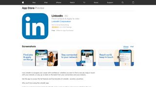 LinkedIn on the App Store - iTunes - Apple