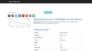 Mainaccount.com is Online Now - Open-Web.Info