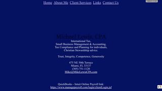 Michael Lewis, CPA