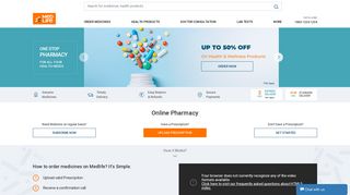 Online Medical Store: Buy Medicine Online | Medlife Pharmacy