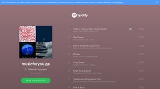 musicforyou.ga on Spotify